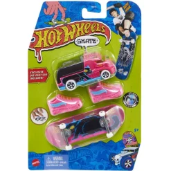 Hot Wheels 2 Pack Skate Patineta y Carro Morado<Mattel New