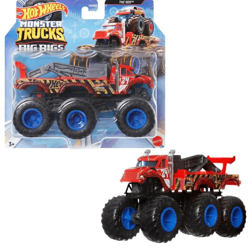 Hot Wheels Camiones Remolque Rojo 1:64<Mattel Clearance