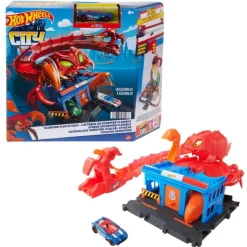Hot Wheels City Némesis El Escorpión ¡Arma tu Ciudad!<Mattel Best