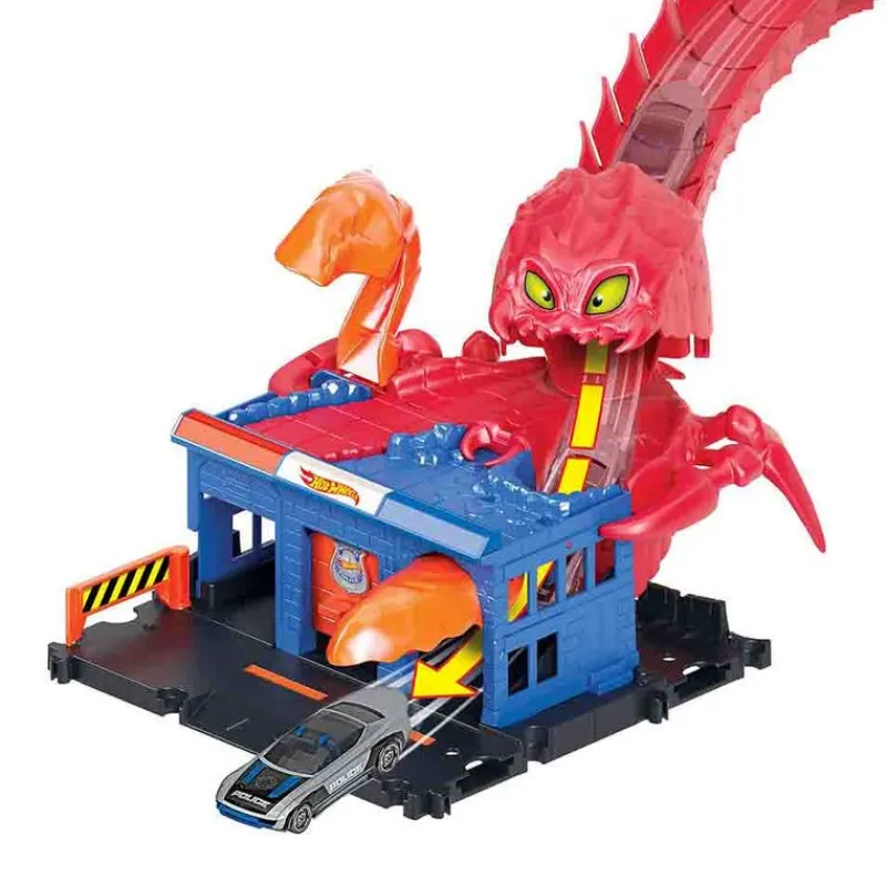 Hot Wheels City Némesis El Escorpión ¡Arma tu Ciudad!<Mattel Best