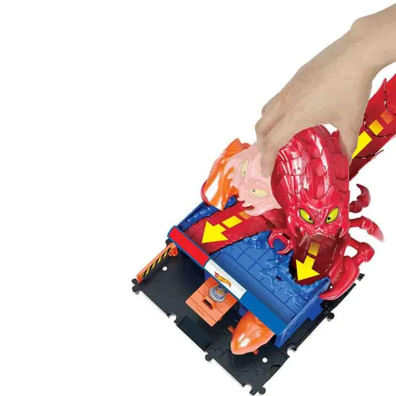 Hot Wheels City Némesis El Escorpión ¡Arma tu Ciudad!<Mattel Best