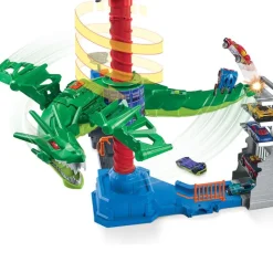 Hot Wheels City Pista de Juguete Robo Tiburón GJL13<Mattel Clearance