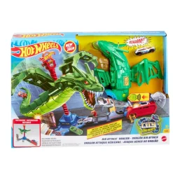 Hot Wheels City Pista de Juguete Robo Tiburón GJL13<Mattel Clearance