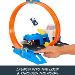 Hot Wheels City Pista de Juguete Súper Estación de Policía JBM71<Mattel Fashion