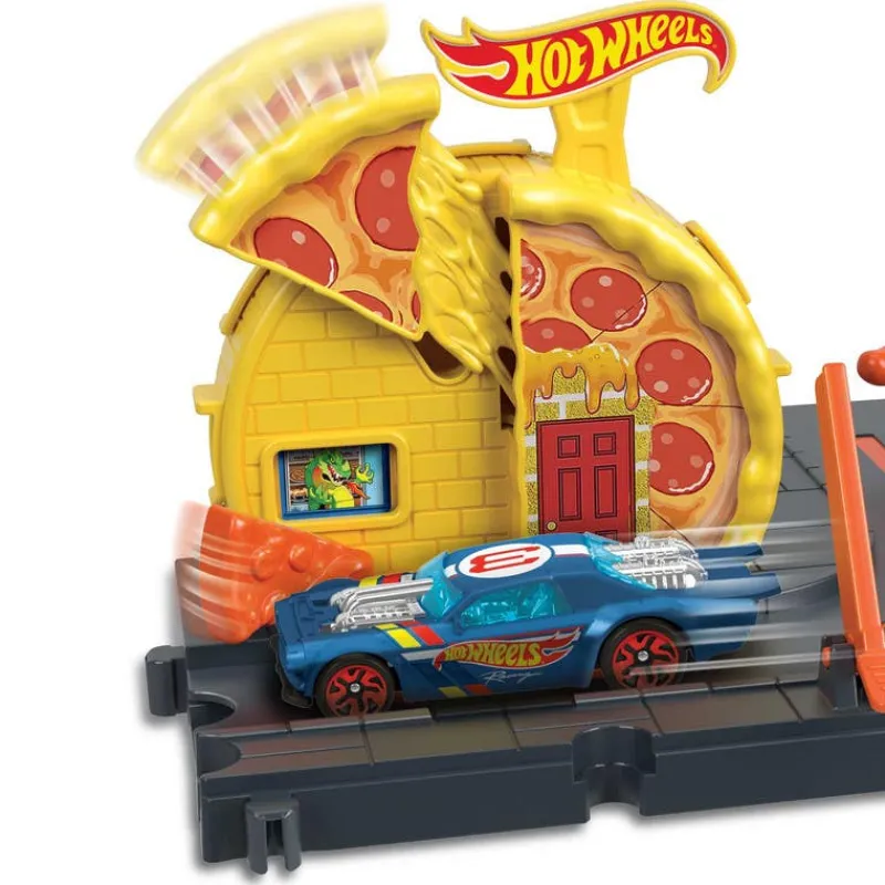 Hot Wheels City Pista Pizza Veloz<Mattel Sale