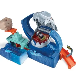 Hot Wheels City Pista Robo Tiburón<Mattel Best