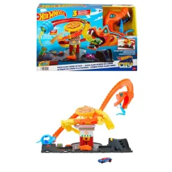 Hot Wheels City Set Ataque de Cobra vs Pizzería<Mattel Sale
