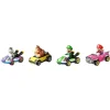 Hot Wheels Mario Kart Set de 4 Vehículos, incluye: Mario, Luigi, Donkey Kong y Skull<Mattel Hot