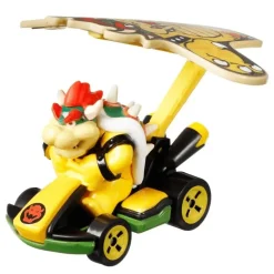 Hot Wheels Mario Kart Vehículo Bowser con Glider<Mattel New