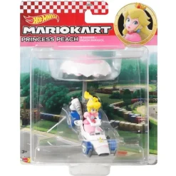 Hot Wheels Mario Kart Vehículo Peach con Glider<Mattel Sale