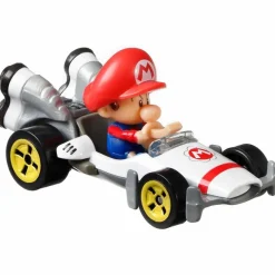 Hot Wheels Mario Kart Baby Mario Bdasher<Mattel Best