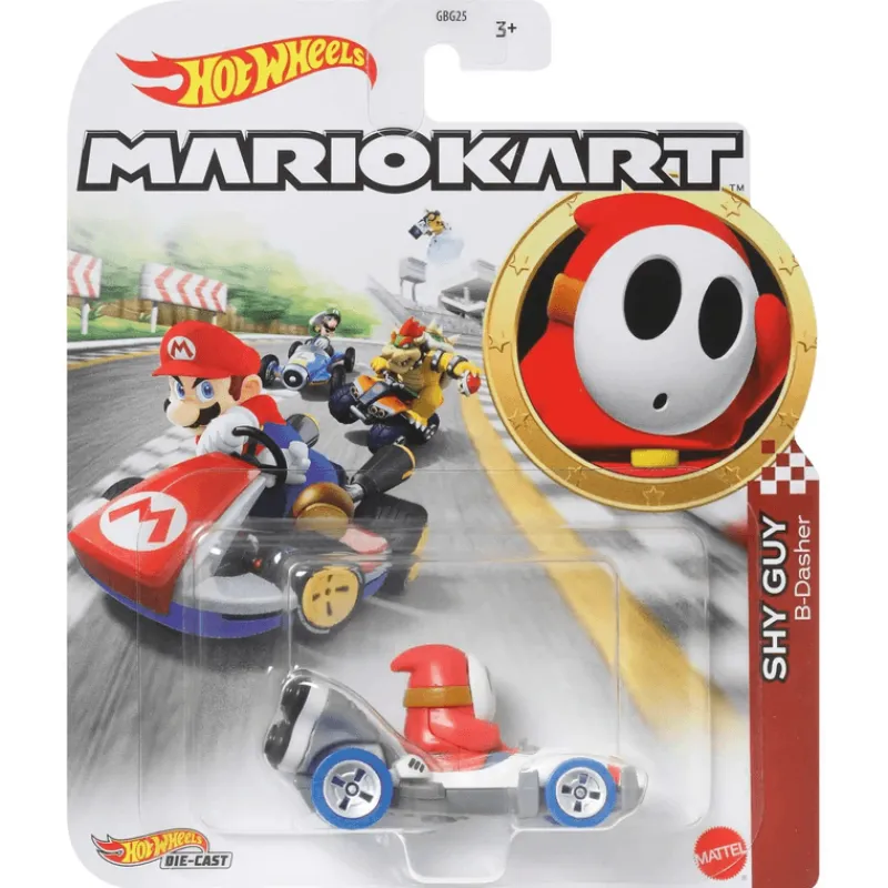 Hot Wheels Mario Kart Shy Guy Standard<Mattel Sale