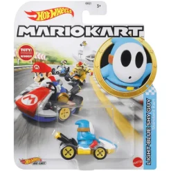Hot Wheels Mario Kart Shy Guy Standard Azul Claro<Mattel Hot