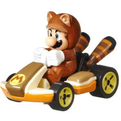 Hot Wheels Mario Kart Tanooki Mario Standard Kart<Mattel Fashion