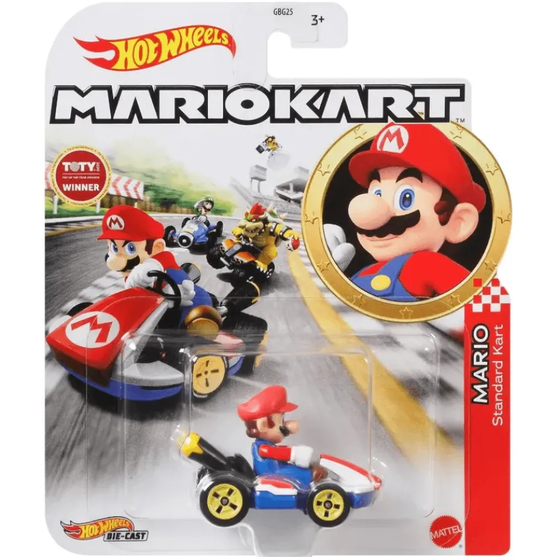 Hot Wheels Mario Kart Toad Mach8<Mattel Online