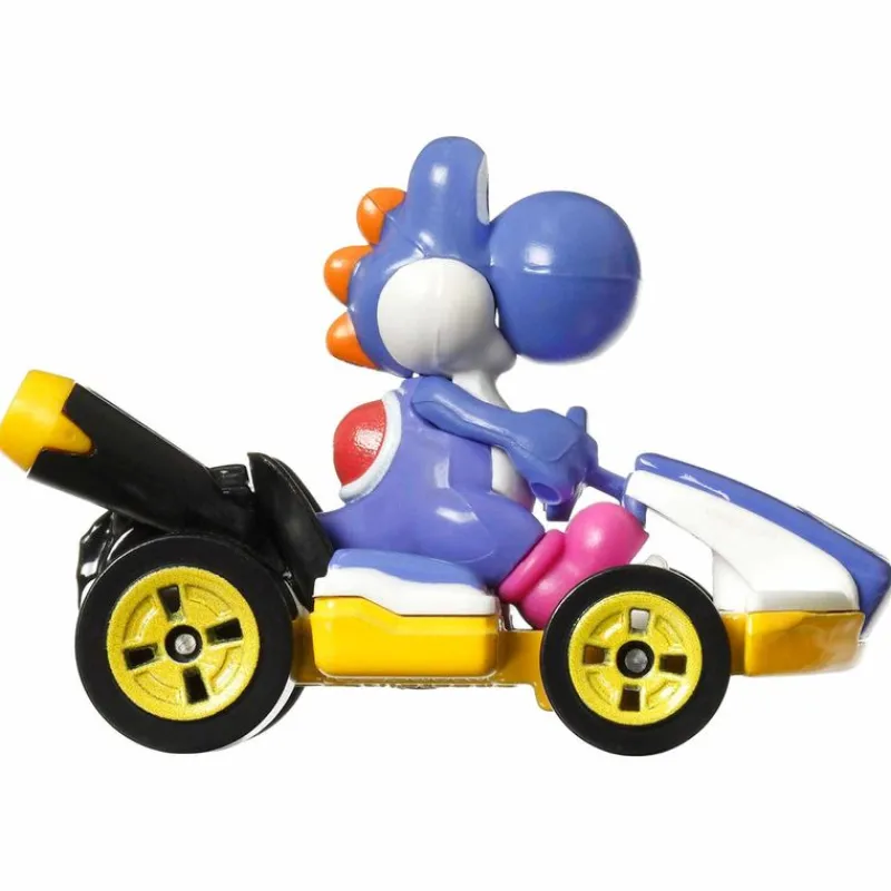 Hot Wheels Mario Kart Yoshi Kart Azul obscuro<Mattel Online