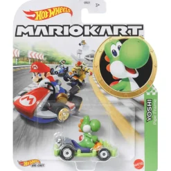 Hot Wheels Mario Kart Yoshi Pipe Frame<Mattel Fashion