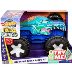 Hot Wheels Monster Truck Wrex a Control Remoto con Luces y Sonido<Mattel Clearance