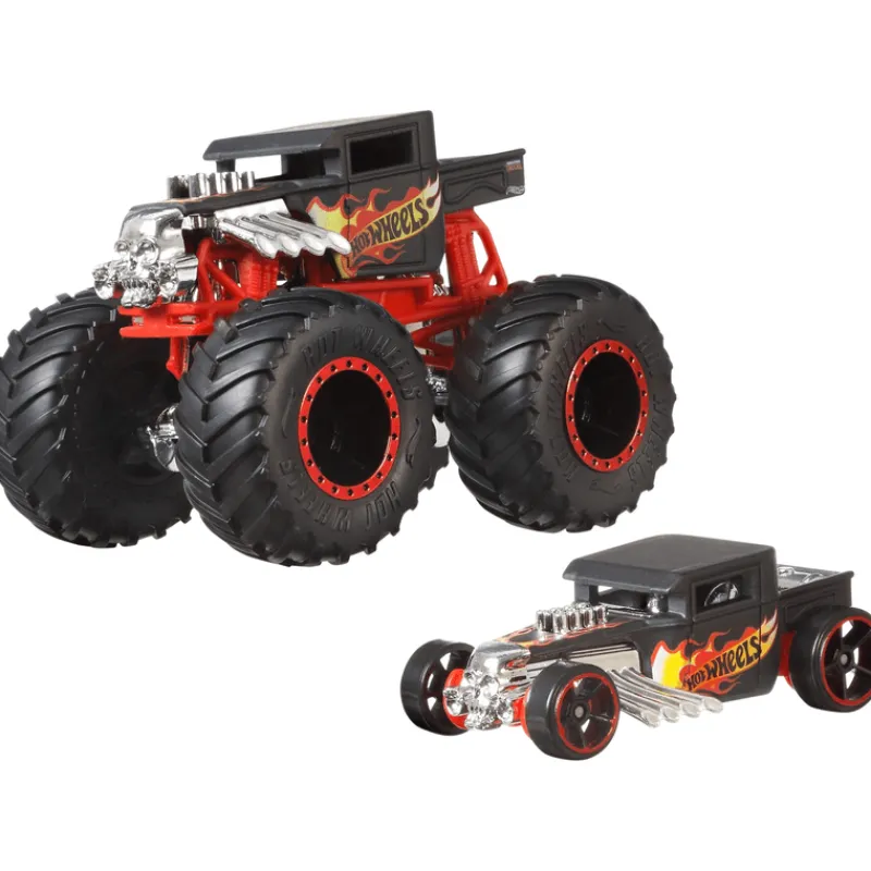Hot Wheels Monster Truck Bone Shaker & DCC Set de 2 Vehículos<Mattel Fashion