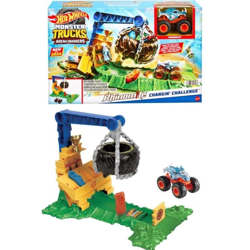 Hot Wheels Monster Truck Pista La Selva el Reto<Mattel Online