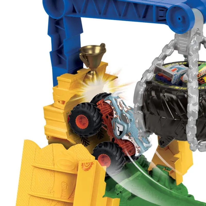 Hot Wheels Monster Truck Pista La Selva el Reto<Mattel Online