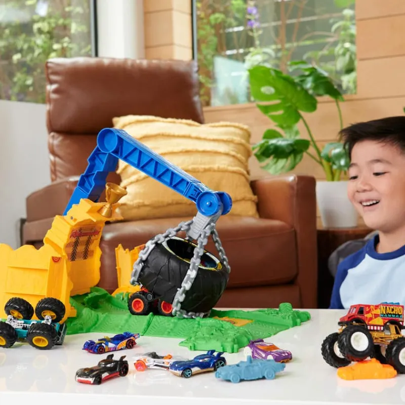 Hot Wheels Monster Truck Pista La Selva el Reto<Mattel Online