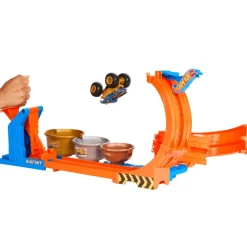 Hot Wheels Monster Trucks Competencia de Big Foot Giros JBX64<Mattel Discount