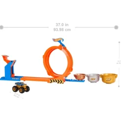 Hot Wheels Monster Trucks Competencia de Big Foot Giros JBX64<Mattel Discount
