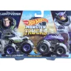 Hot Wheels Monster Trucks 2 Pack Escala 1:64 Buzz Lightt Year vs Zurg<Mattel Best