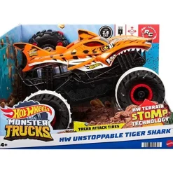 Hot Wheels Monster Trucks Tiger Shark 1:15<Mattel Sale