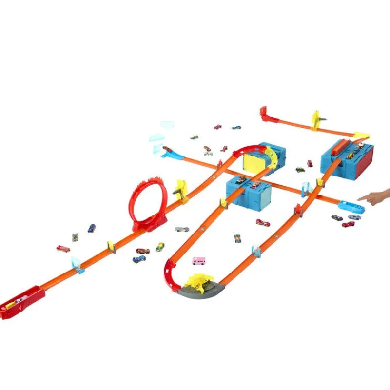 Hot Wheels Pista Acrobacias de Hielo<Mattel Online