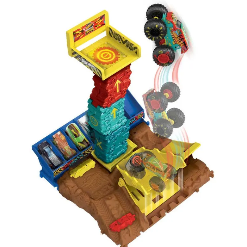 Hot Wheels Pista Arena de Demolición Reto de Salto<Mattel New