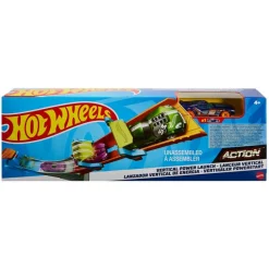 Hot Wheels Pista de Acrobacias con Lanzador y Auto de Carreras<Mattel New