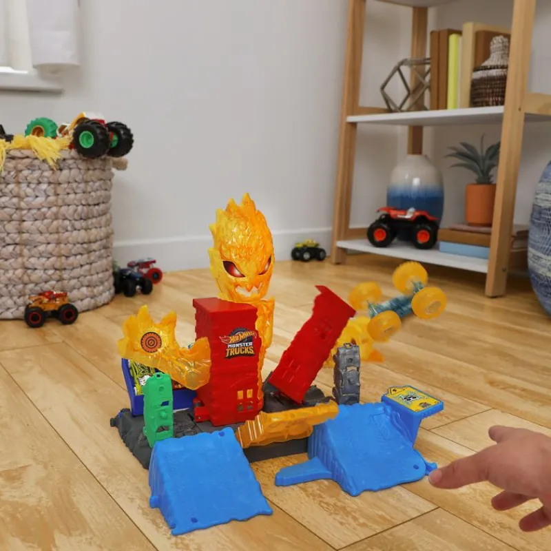 Hot Wheels Pista de Juego Arena Apaga el Fuego<Mattel Clearance