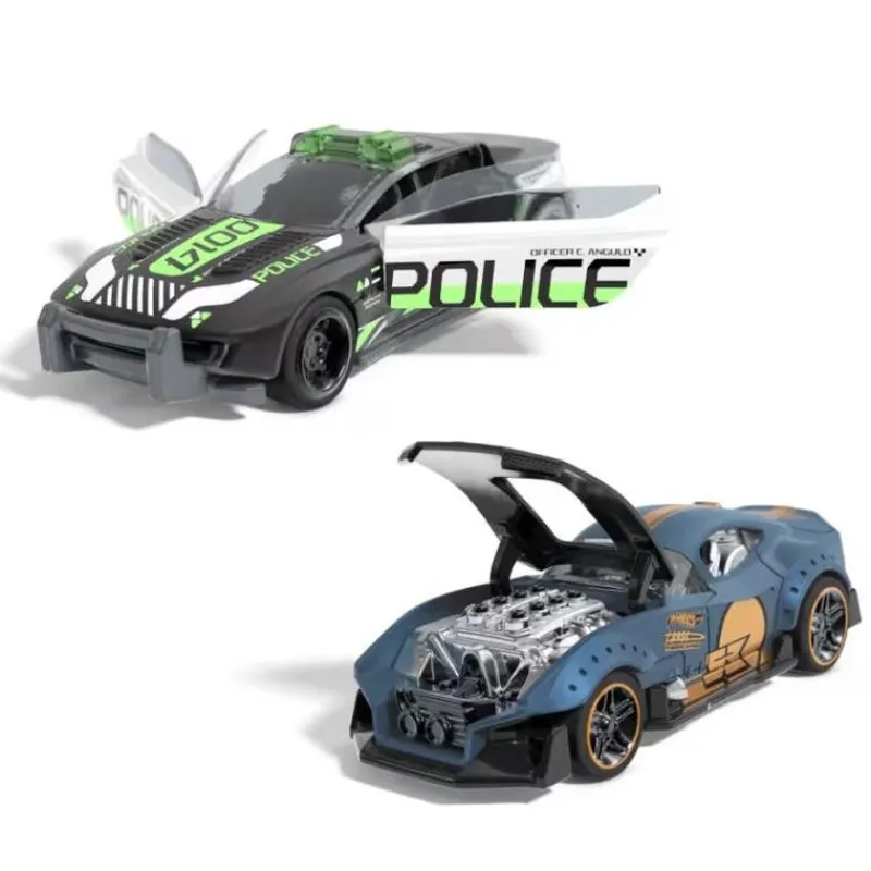 Hot Wheels Pull-Back Speeders 2 Pack Modelos: Muscle and Blown & Alpha Pursuit.Cuentan con Sistema de Fricción<Mattel Fashion