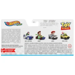 Hot Wheels RacerVerse Toy Story Paquete con 4 Personajes HKD30<Mattel Discount