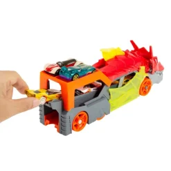 Hot Wheels Remolque Dragon para 30 Autos<Mattel Outlet