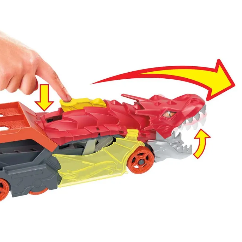 Hot Wheels Remolque Dragon para 30 Autos<Mattel Outlet