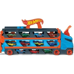 Hot Wheels Remolque Pista de Carreras para 30 Autos<Mattel Sale