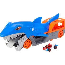 Hot Wheels Remolque Tiburón para 30 Autos<Mattel New