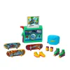 Hot Wheels Skate Park Bowl Cámara Incluye 3 Patinetas, Rodilleras, Roller y Sneakers<Mattel Best