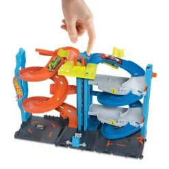Hot Wheels Torre de Carreras Doble Altura Doble Retto<Mattel Online