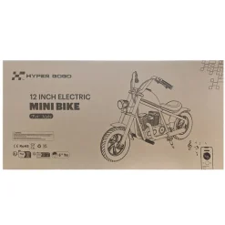 Moto Eléctrica Infantil Cruiser 12 Pro Negra MB03CBLK<Hyper Gogo Online