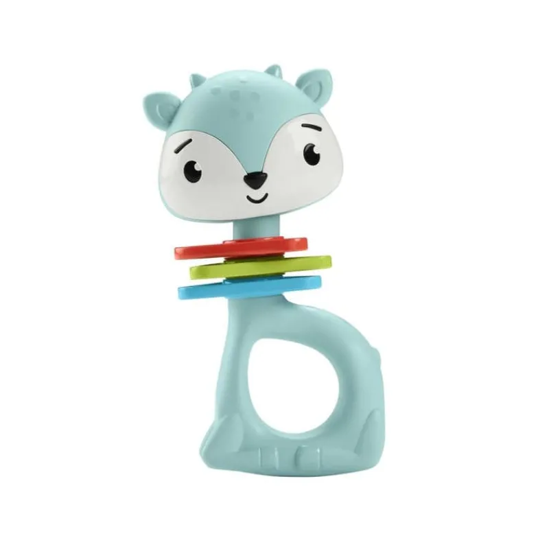 Juguete para Bebés Fisher-Price Sonaja de Jirafa Azul<Mattel Best