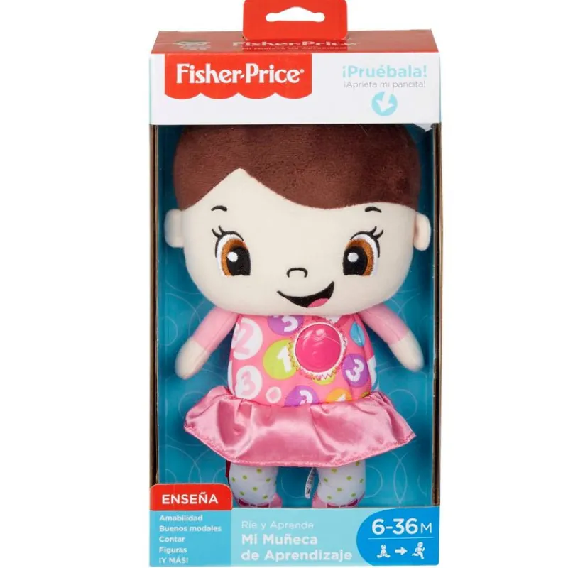 Juguete para Bebés Fisher-Price Mi Muñeca Aprendizaje con Canciones y Luces<Mattel Outlet