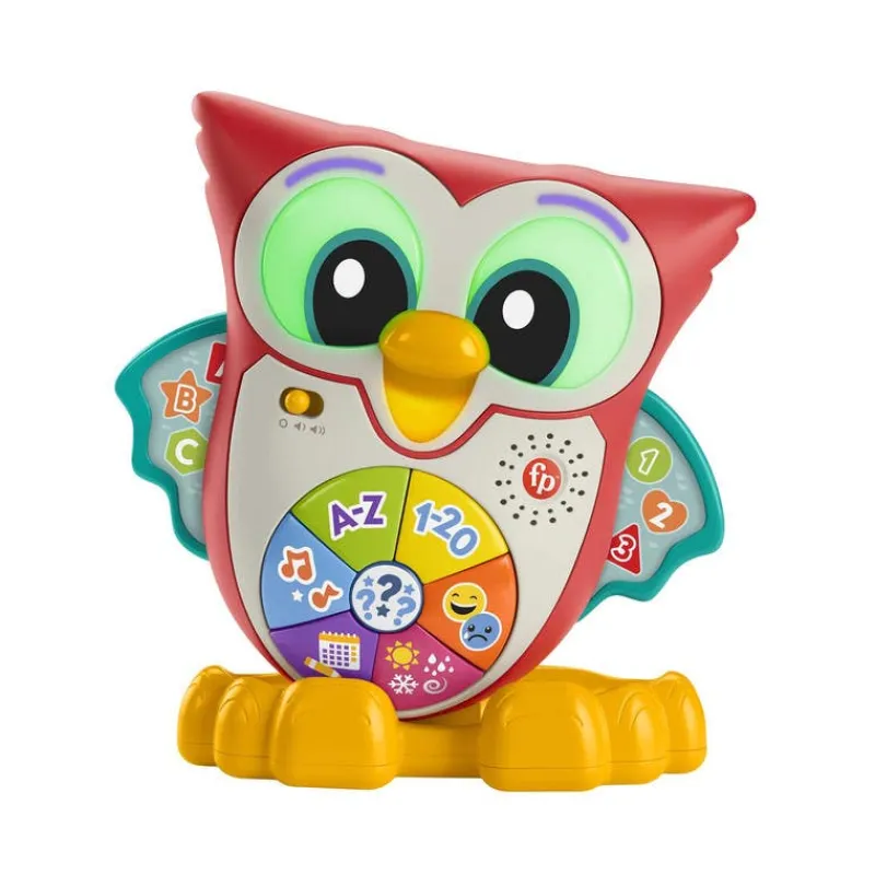 Juguete para Bebés Fisher-Price Búho con Luces, Sonido y con Textura Linkimals<Mattel Clearance