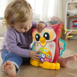 Juguete para Bebés Fisher-Price Búho con Luces, Sonido y con Textura Linkimals<Mattel Clearance