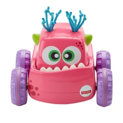 Juguete para Bebés Fisher-Price Cochesito Monstruo Rosa Presiona y Persigue<Mattel Clearance