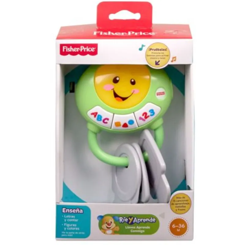 Juguete para Bebés Fisher-Price Llaves Aprende Conmigo<Mattel New