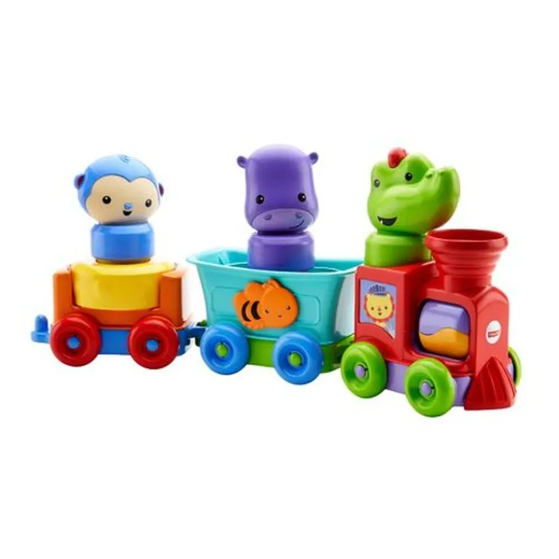 Juguete para Bebés Fisher-Price Tren Animales Divertidos<Mattel New